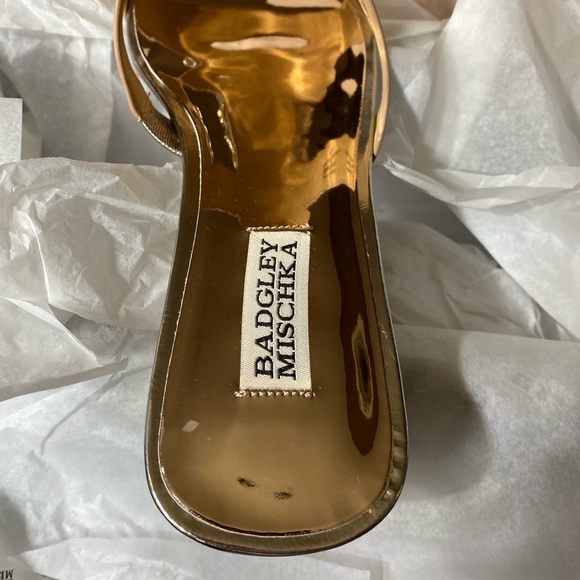 Badgley Mischka collection Josette slide sandals - Picture 8 of 12